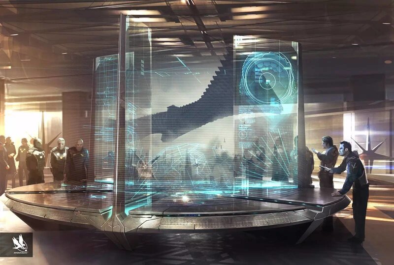 Sci-fi Holographic Display