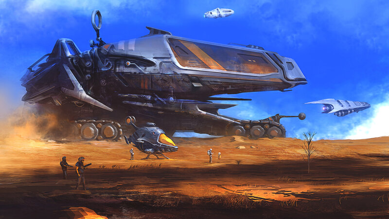Sci-fi Military Vehicles