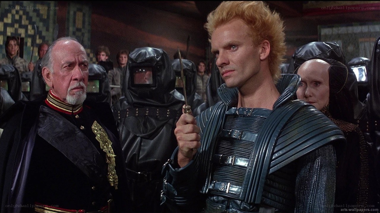 sci-fi movie scene with characters