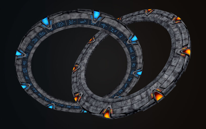 Sci-fi ring structures
