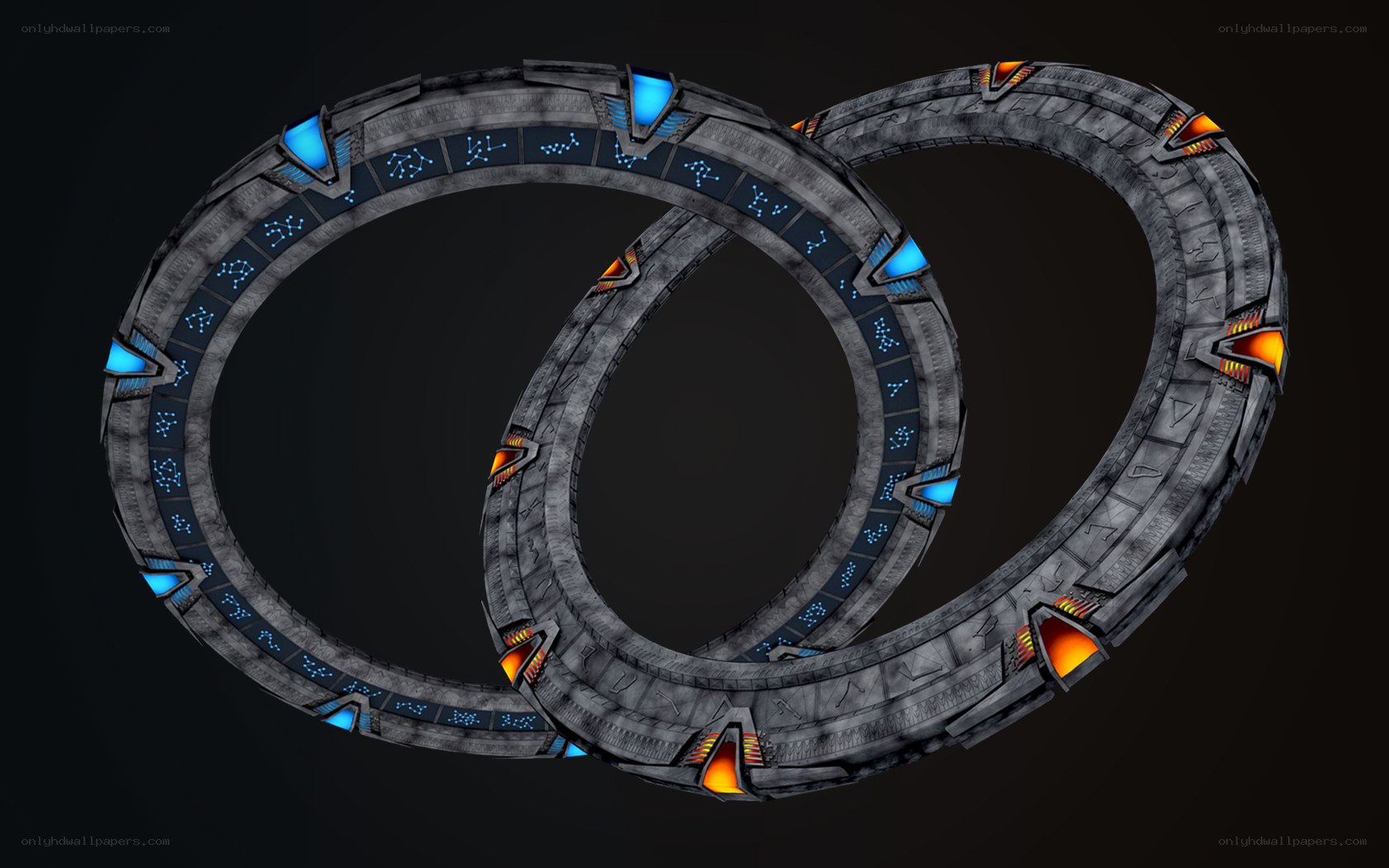 Sci-fi ring structures