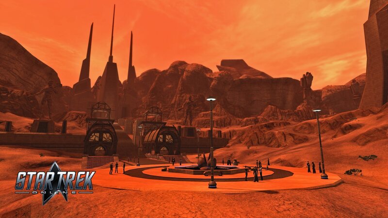 Sci-fi Settlement on Alien Planet