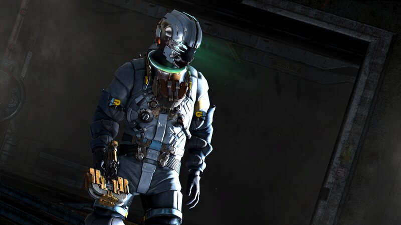 sci-fi soldier in futuristic armor