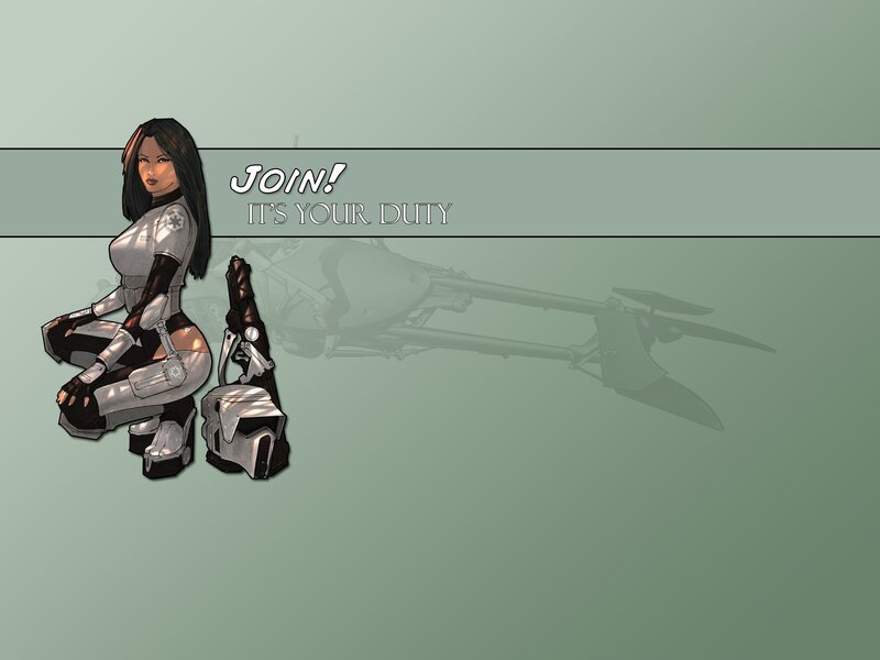 sci-fi soldier recruitment