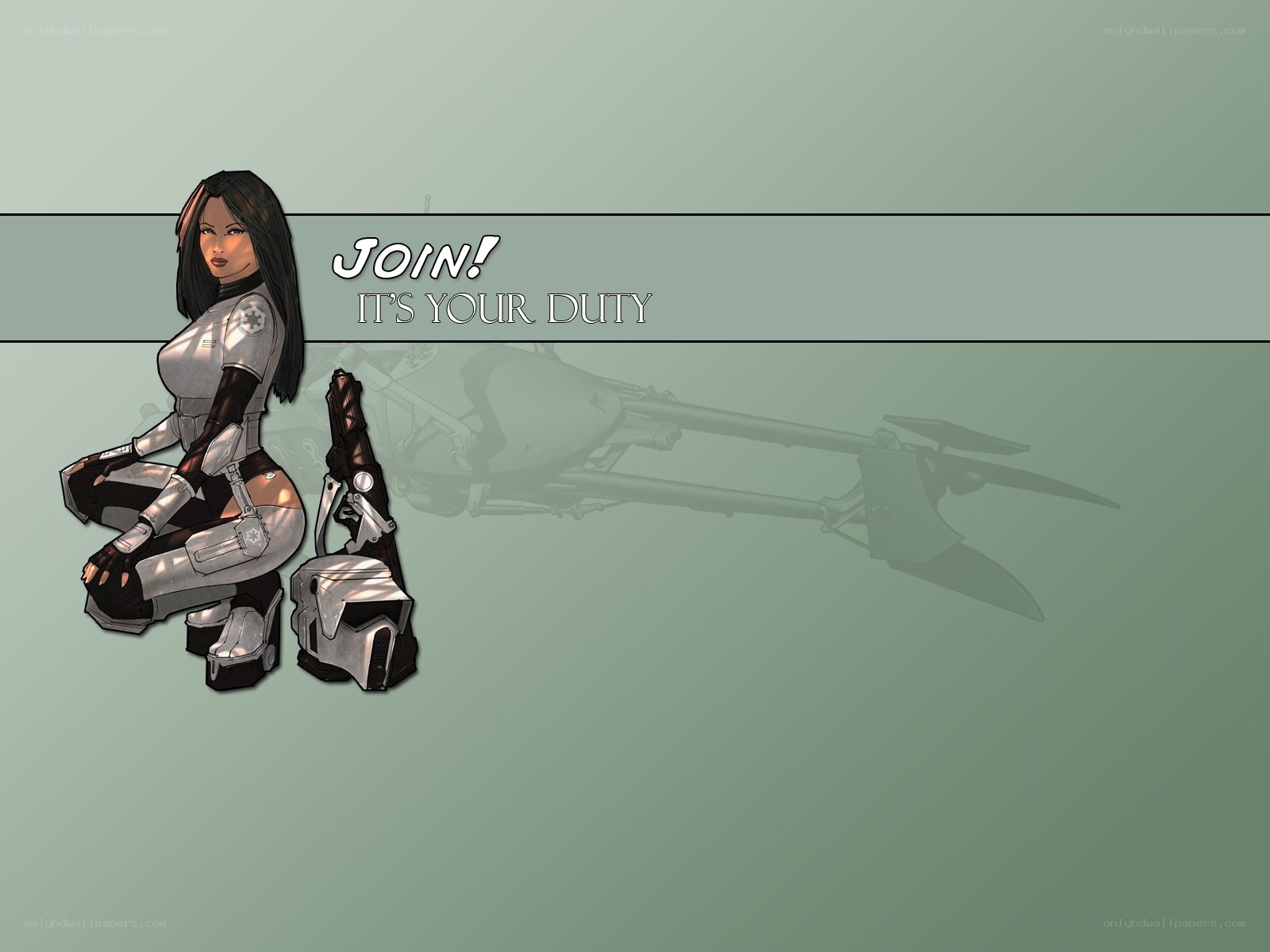 sci-fi soldier recruitment