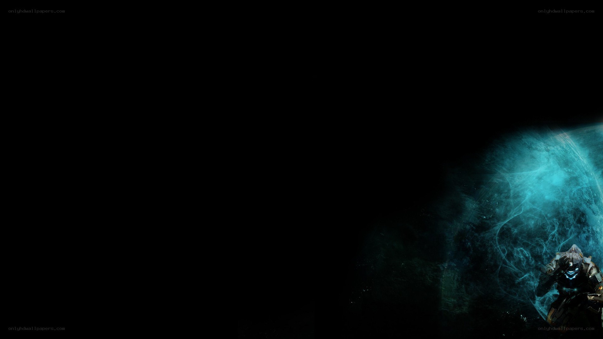 sci-fi soldier with glowing energy
