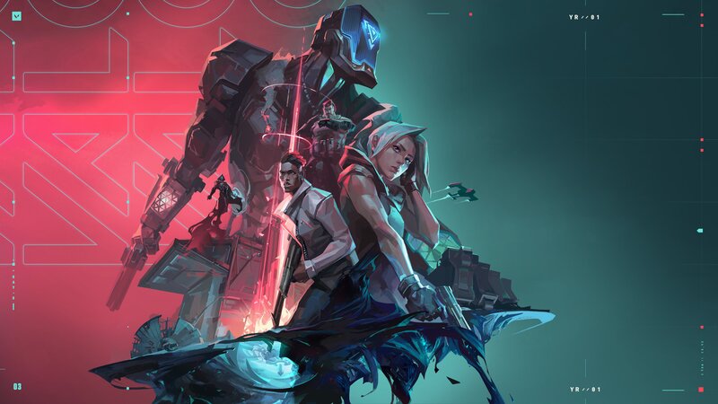 Sci-fi Soldiers in Combat — Red