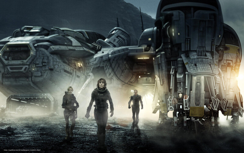sci-fi soldiers near spacecraft