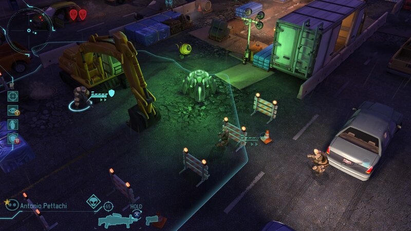 sci-fi tactical combat scene