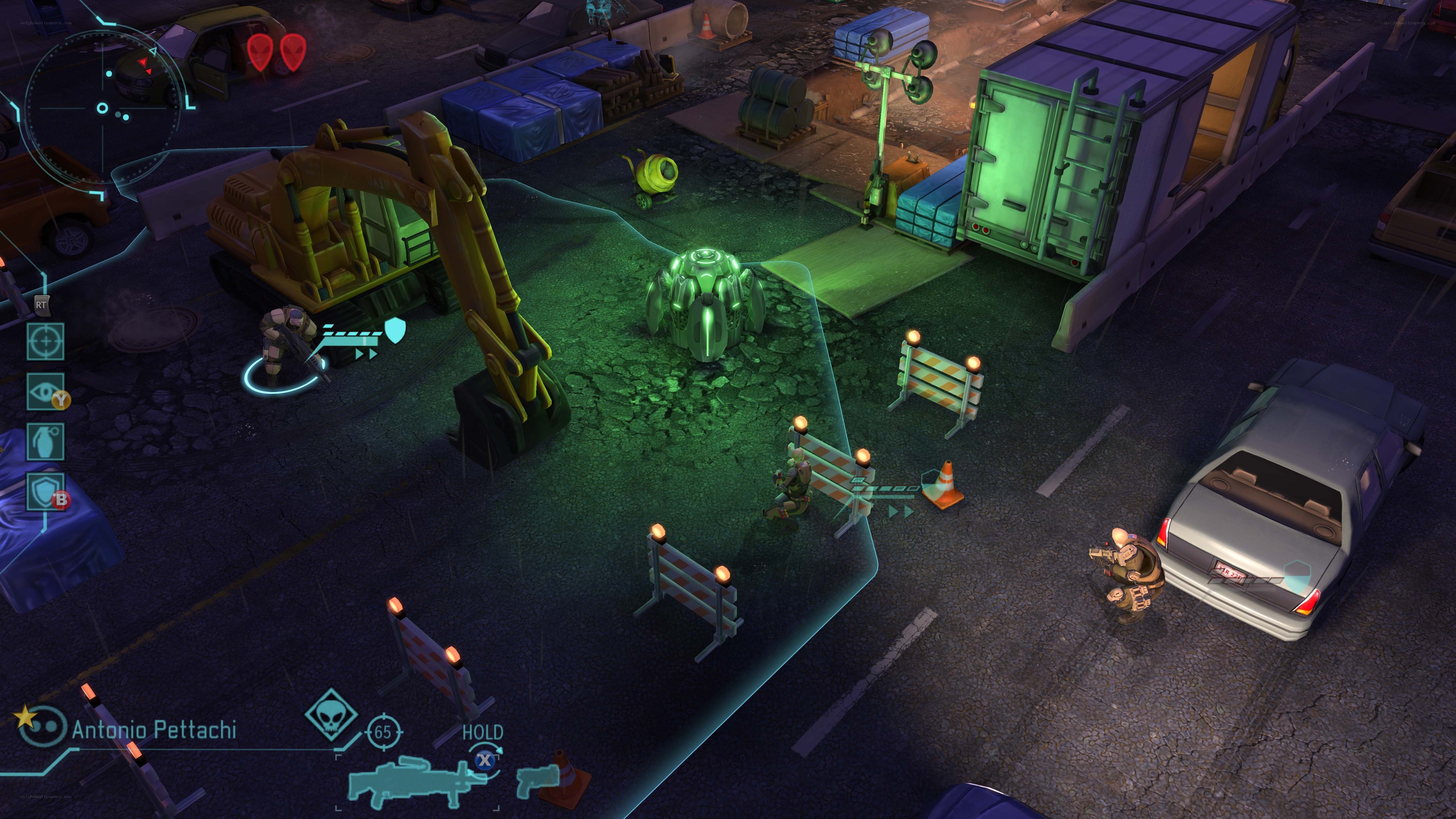 sci-fi tactical combat scene