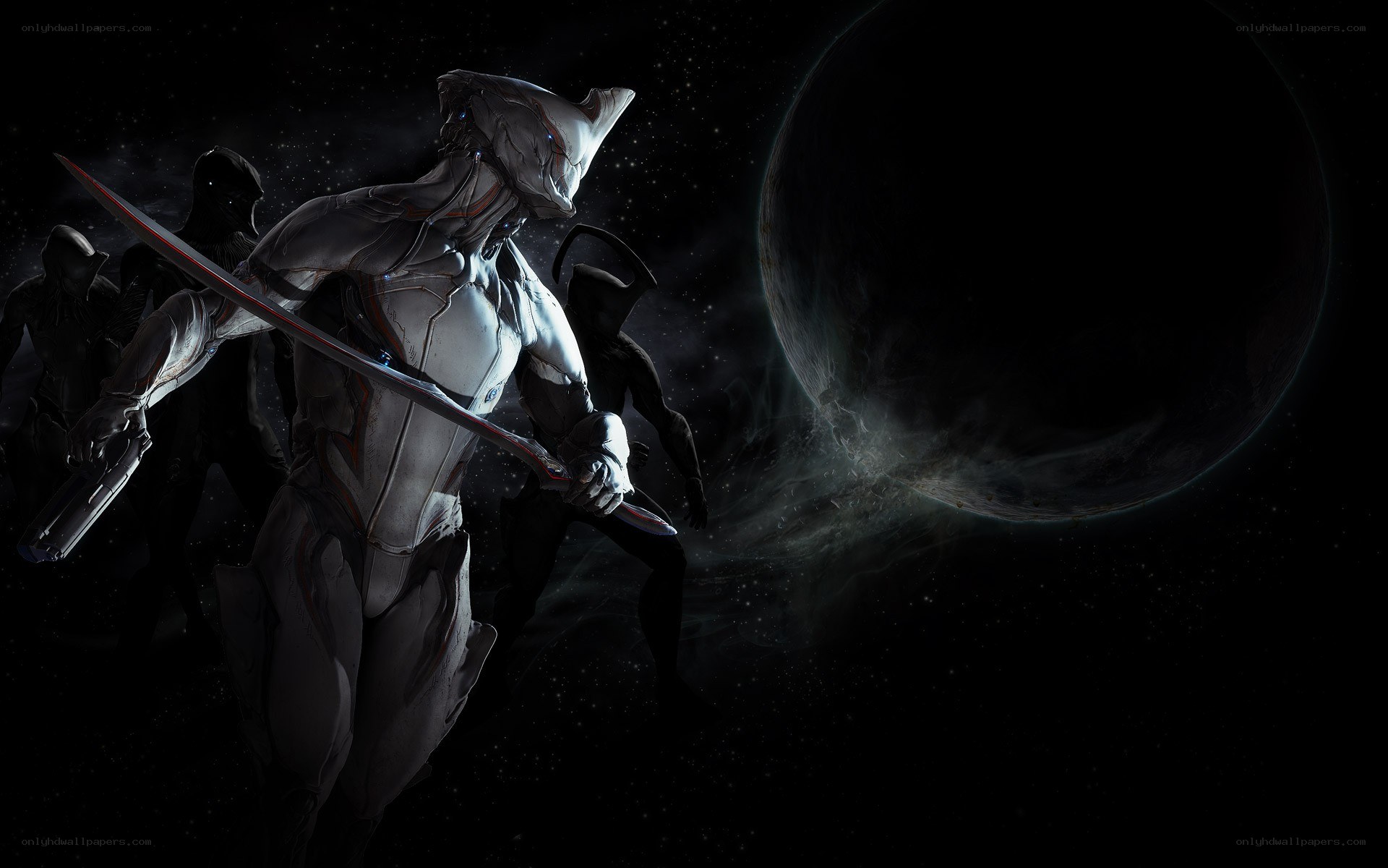 sci-fi warriors in space