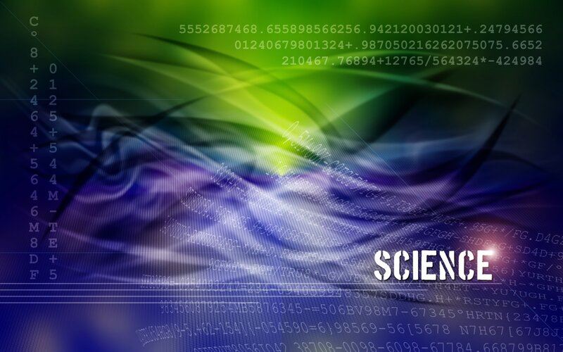 Science abstract background