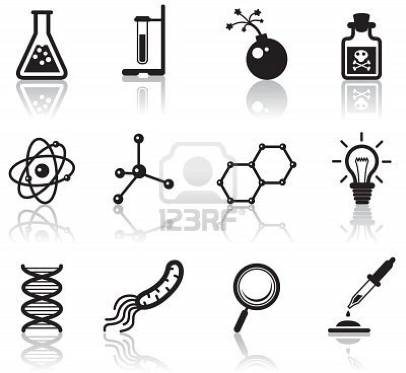 science and chemistry icons
