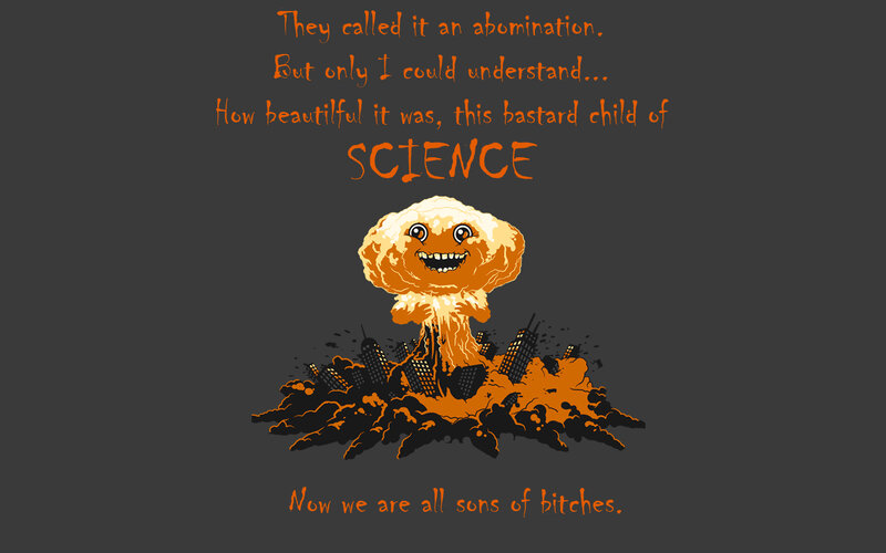science and destruction
