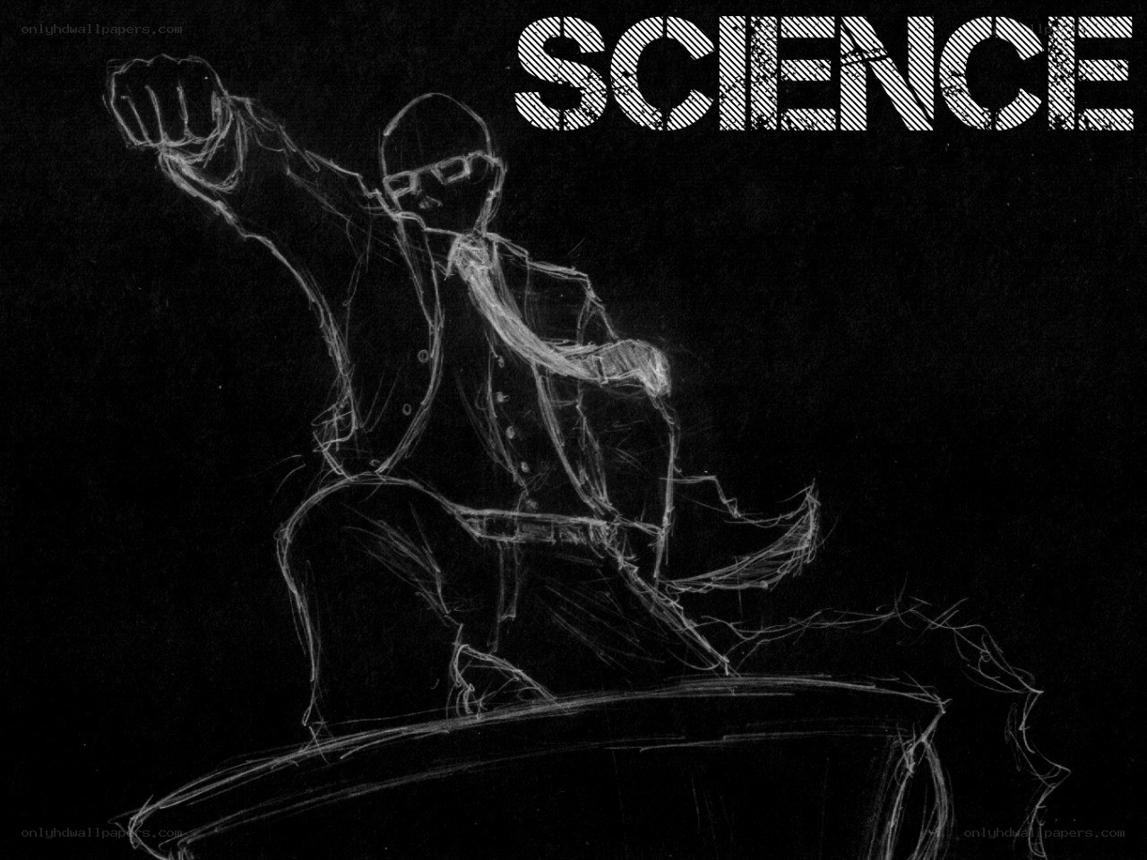 science concept sketch
