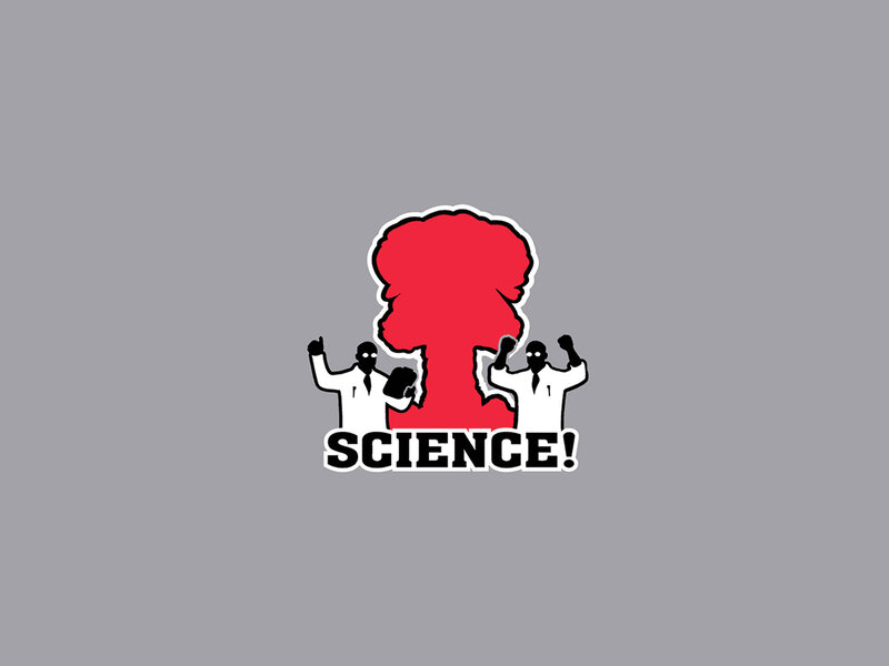 Science explosion logo
