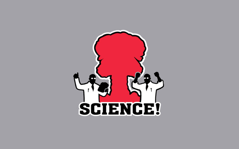 Science explosion logo