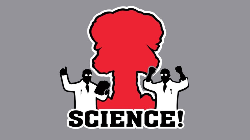 Science explosion logo