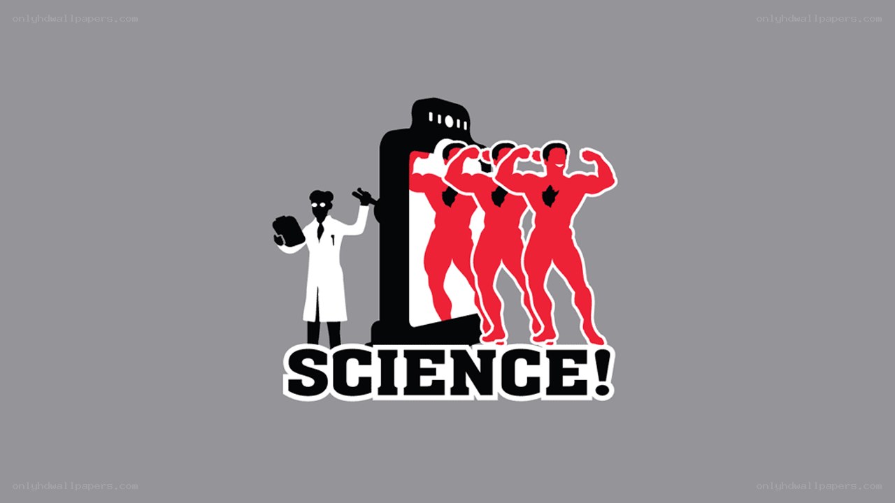 Science logo with scientists