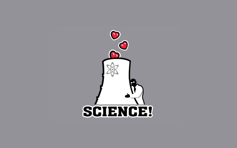 Science love logo