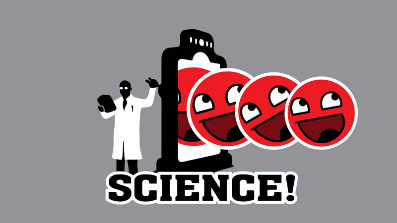science meme illustration
