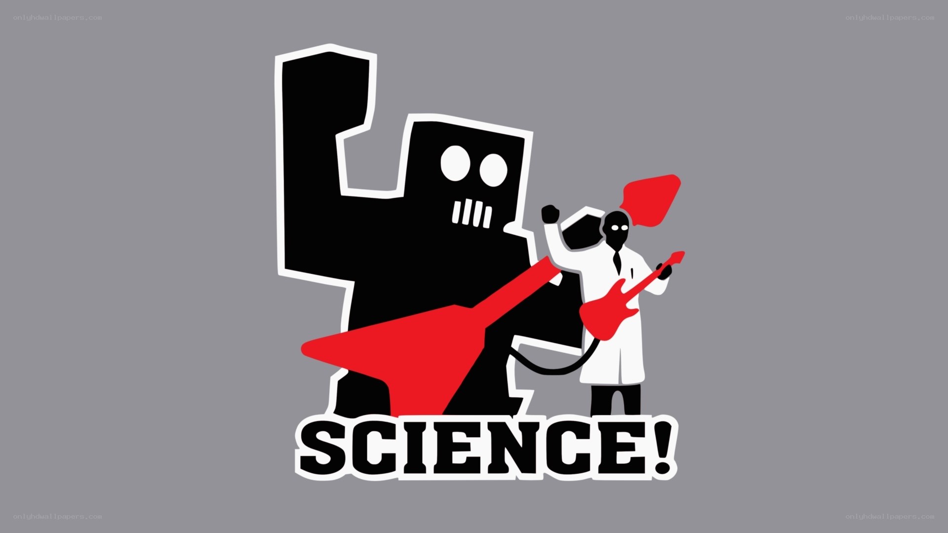 Science rock band logo
