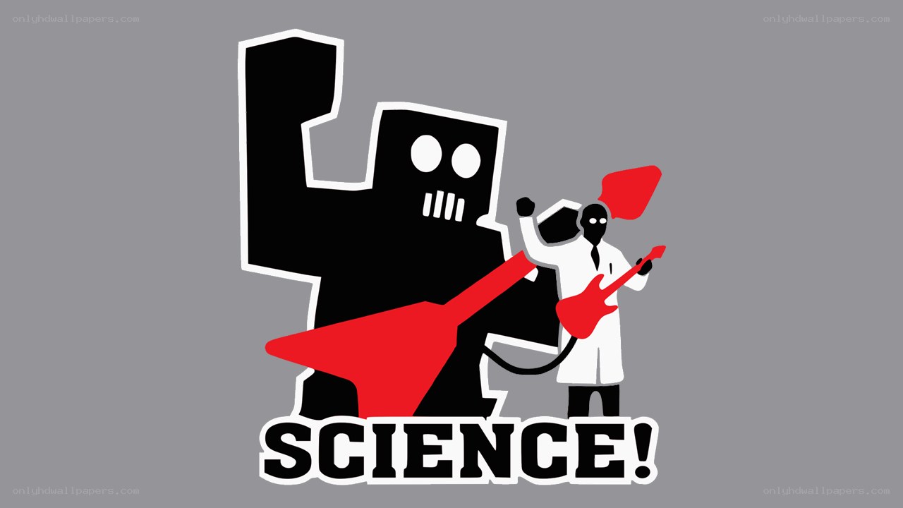 Science rock band logo