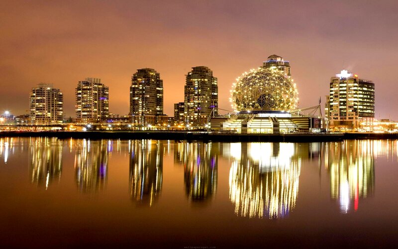 Science World Building — Orange
