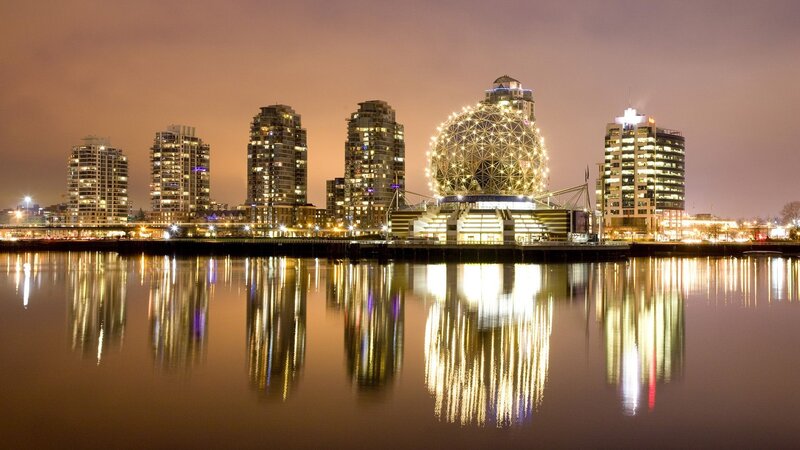 Science World Building — Yellow