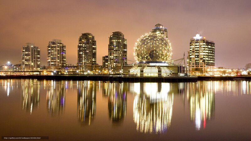 Science World Geodesic Dome — Orange