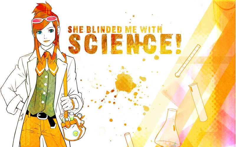 scientist character art