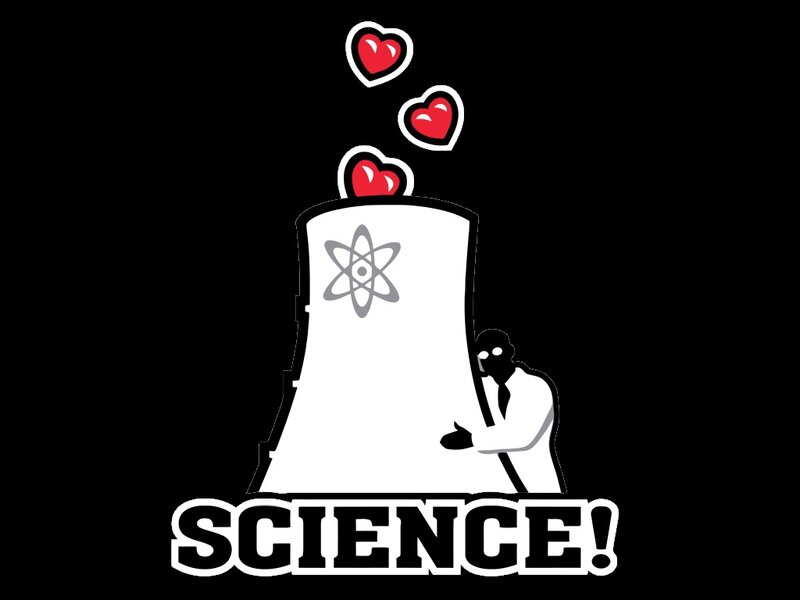 Scientist Hugging Reactor — Black