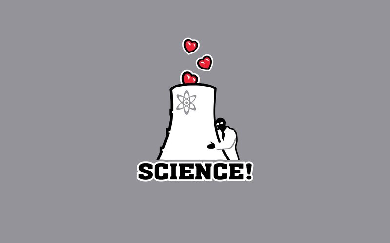 Scientist Hugging Reactor