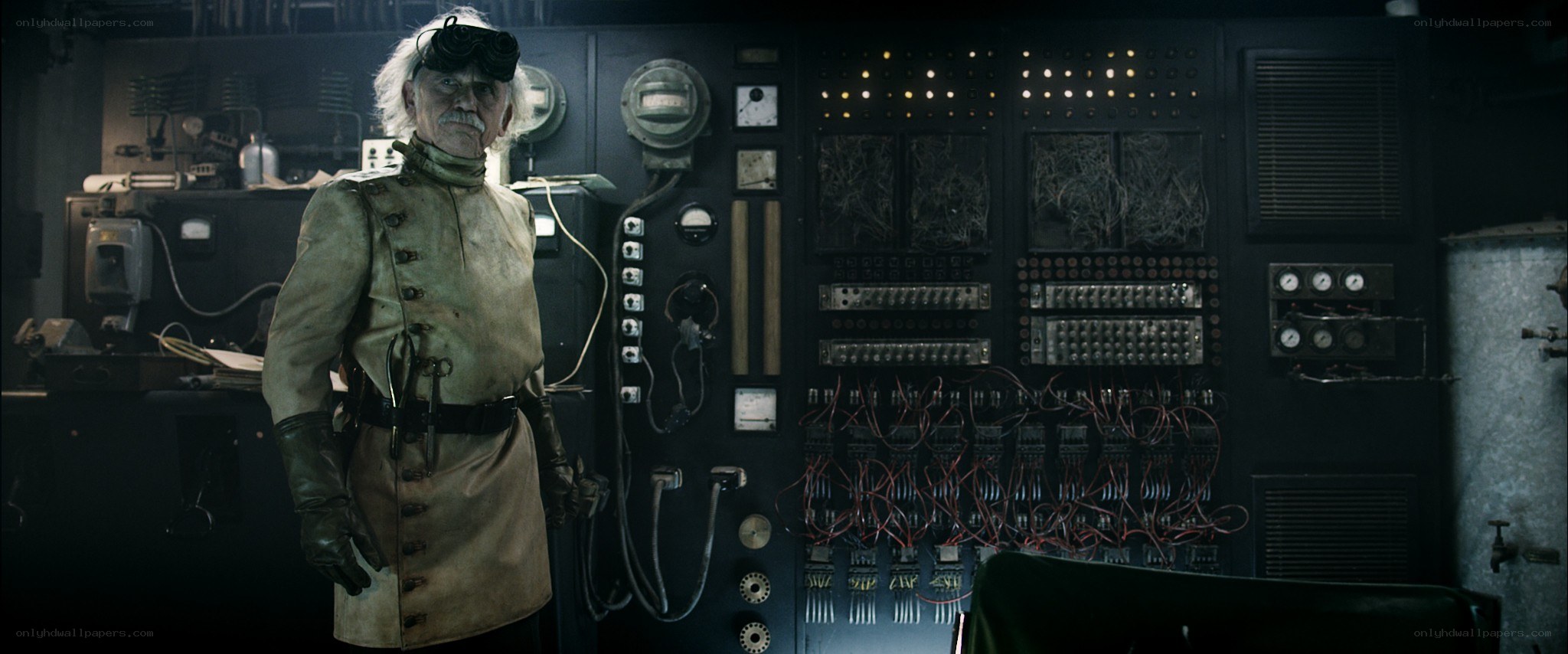 scientist in a control room