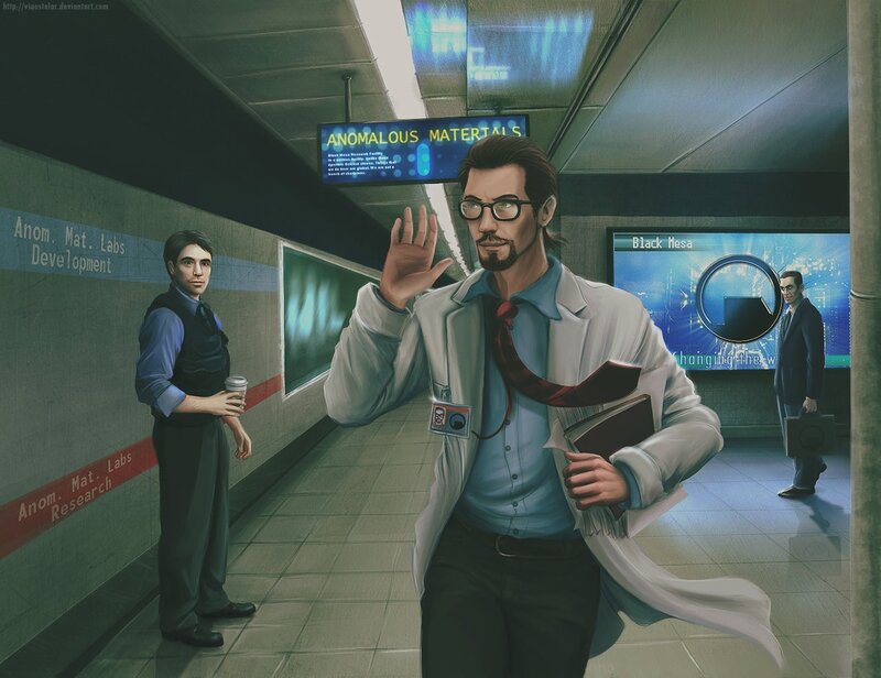 Scientist in Lab Coat