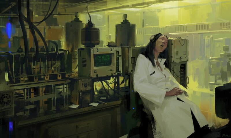 Scientist in Lab