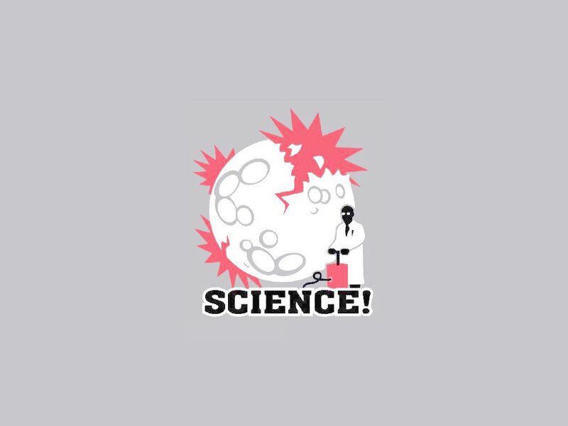 Scientist Inflating Moon