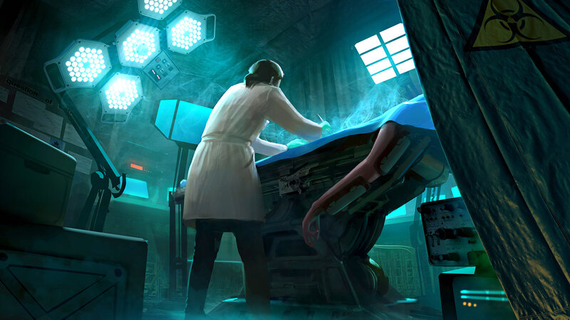Scientist Performing Surgery