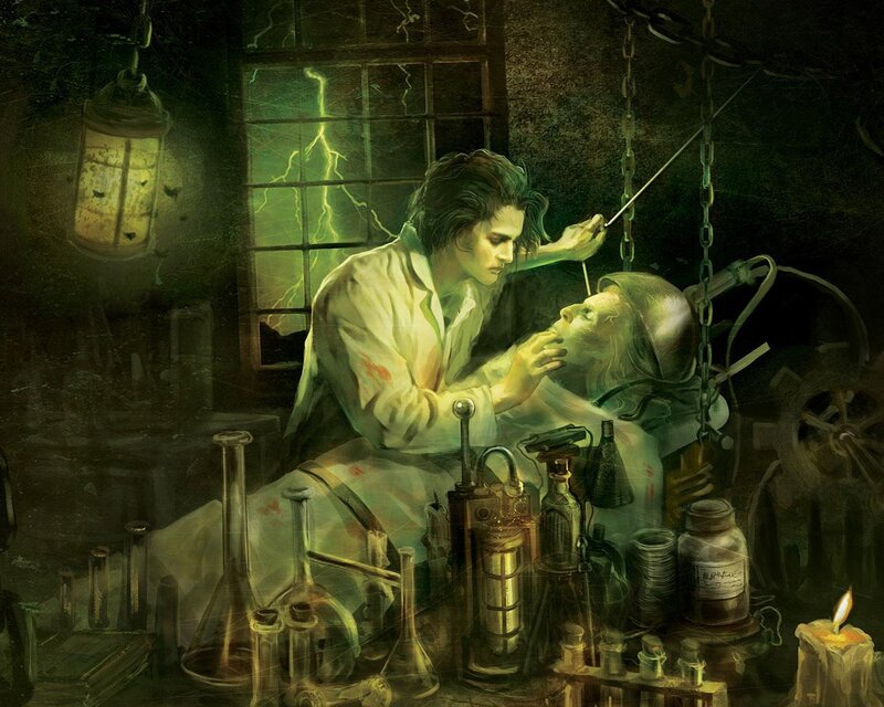 Scientist with Corpse