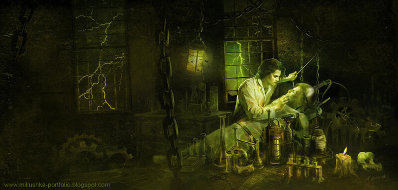 Scientist with Patient