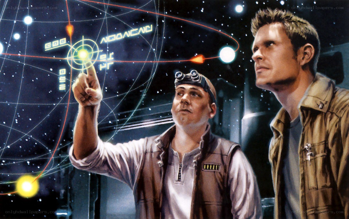 Scientists analyzing star map