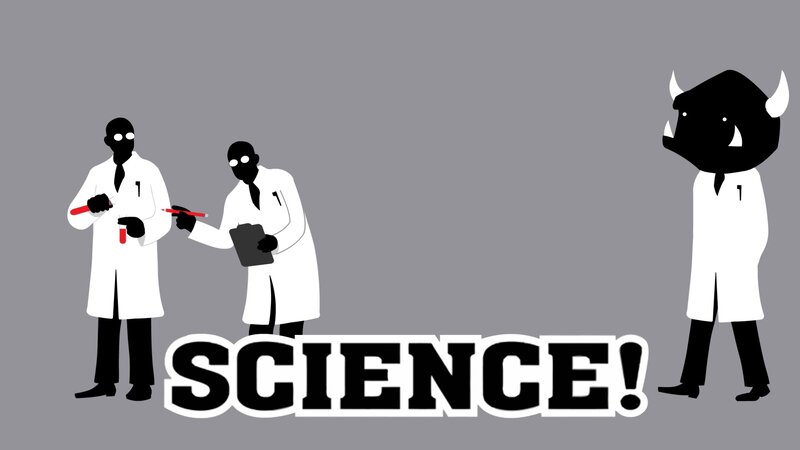 Scientists and a devil