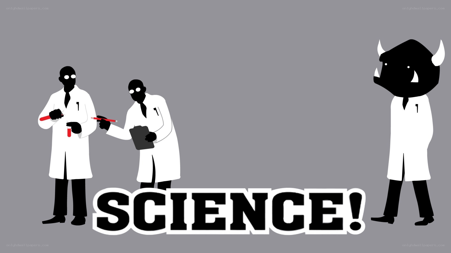Scientists and a devil