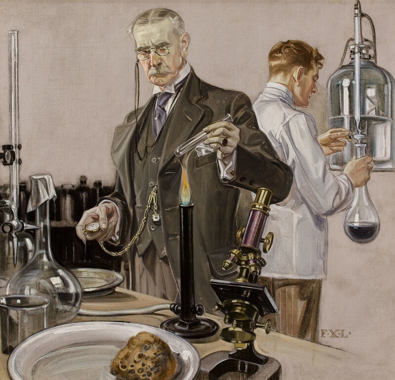 Scientists in a Lab — Brown