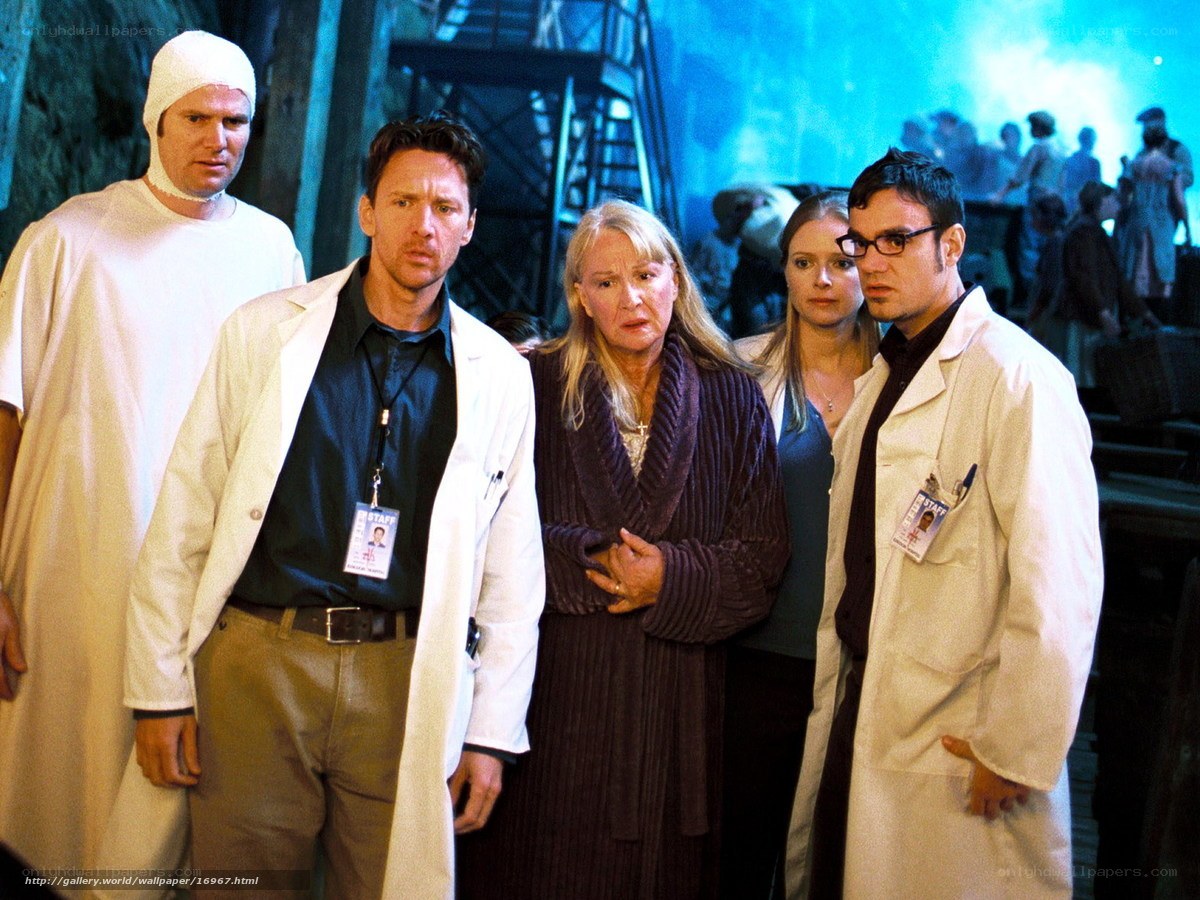 Scientists in a lab scene