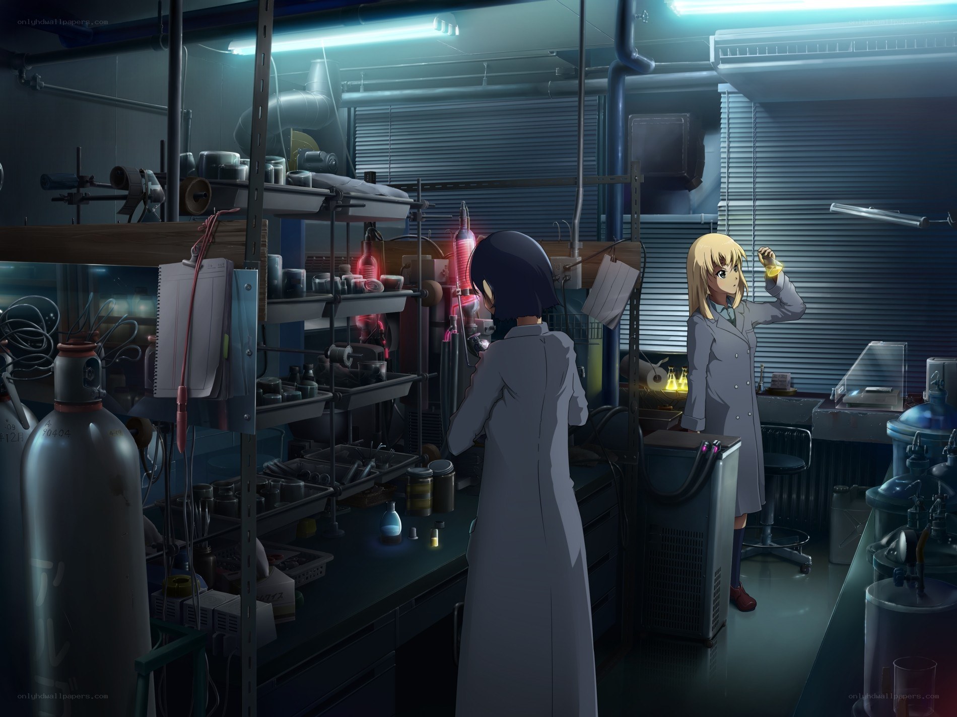Scientists in a laboratory