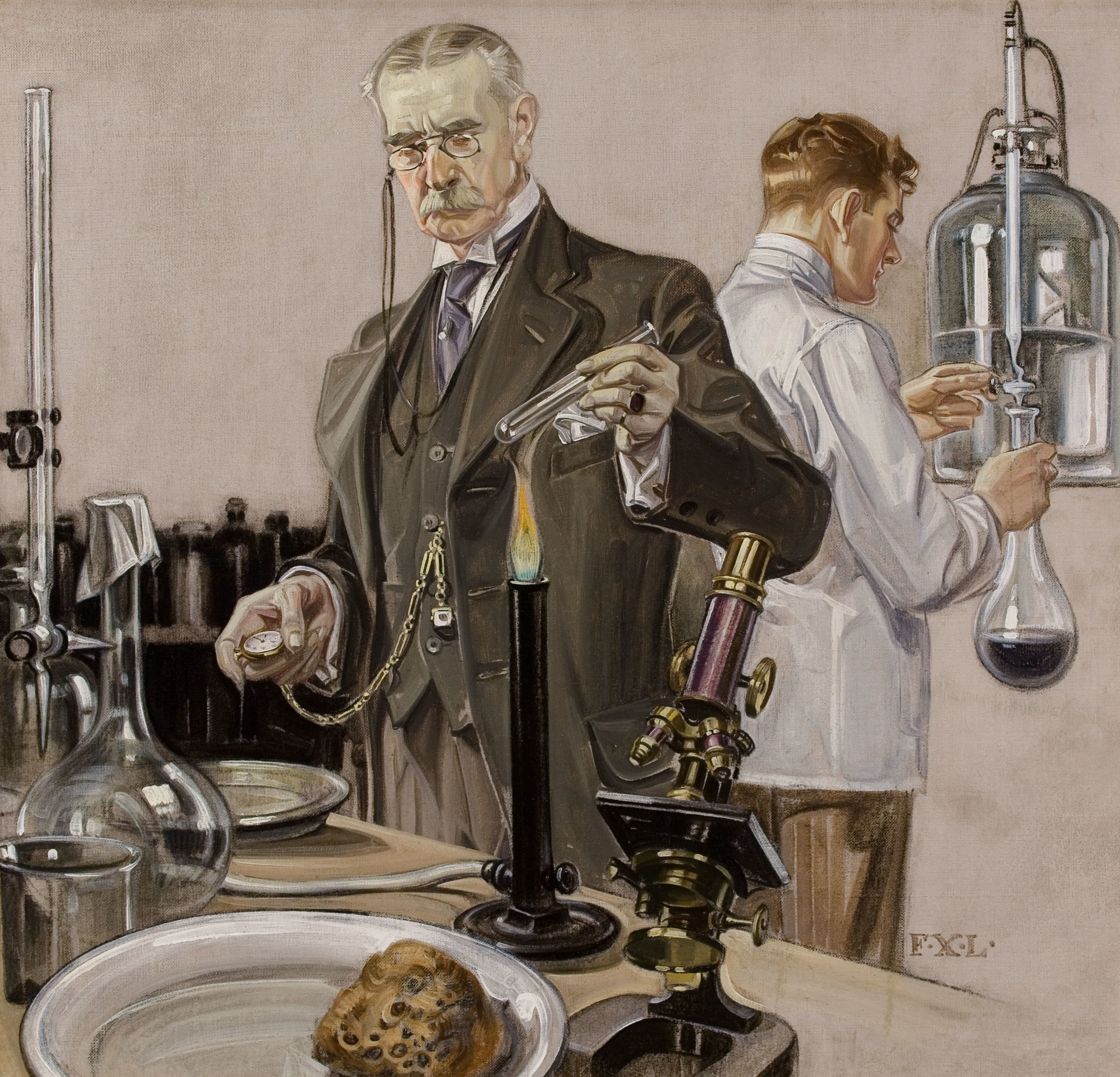 Scientists in a laboratory