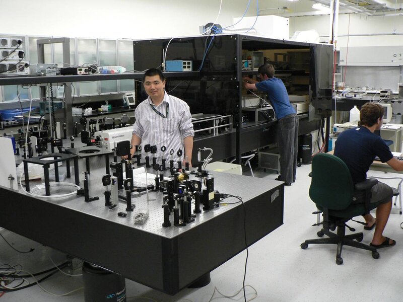 Scientists in Lab — Black