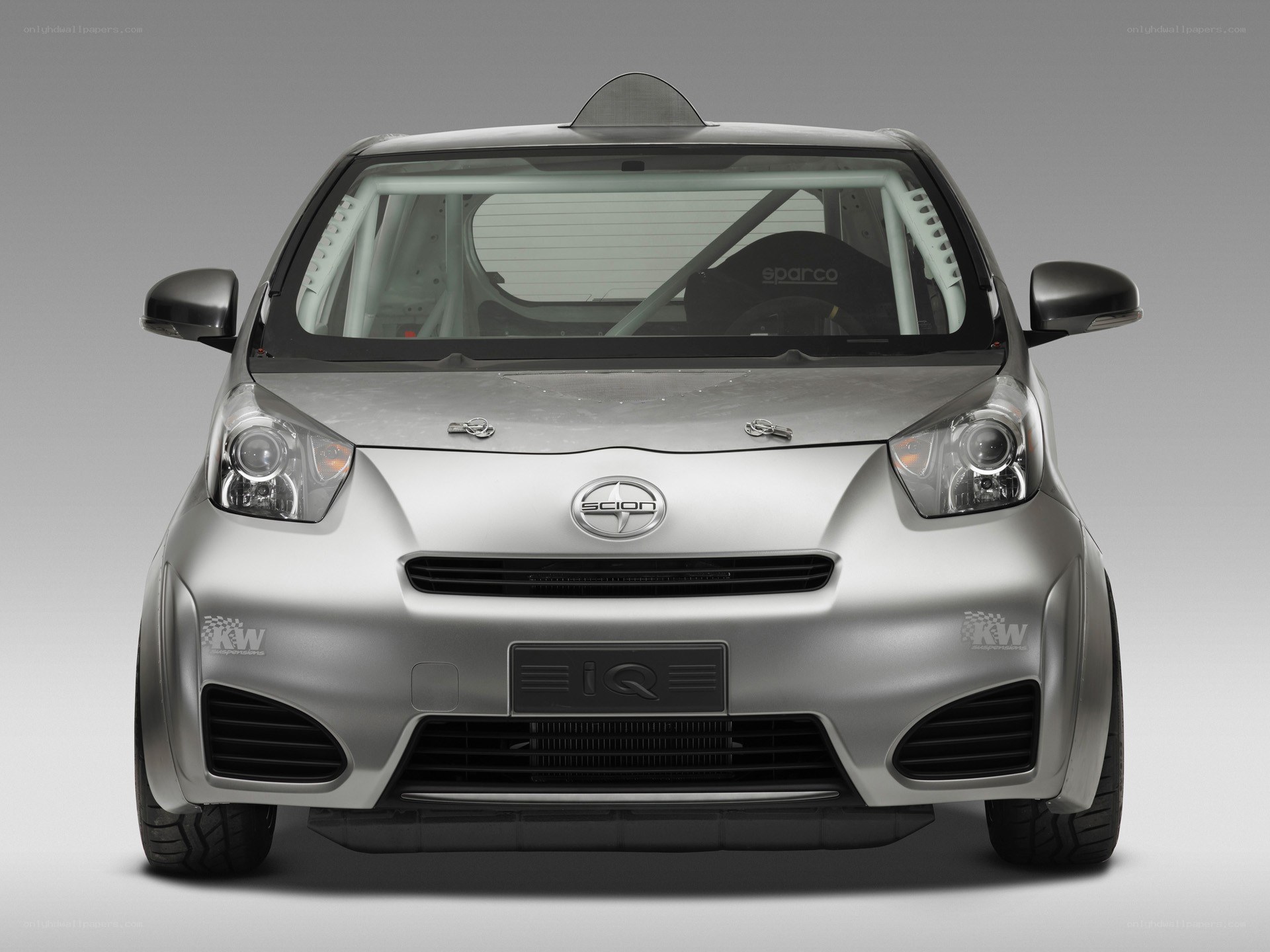 Scion iQ race car front view