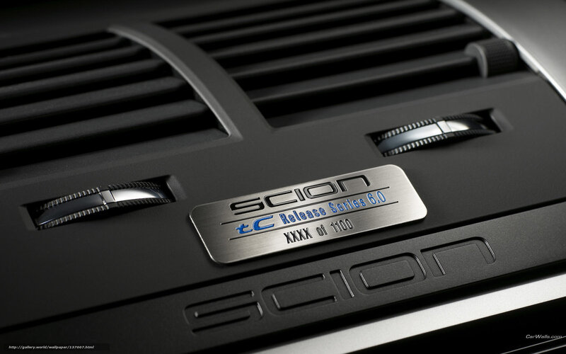 Scion tC Release Series 6.0 badge
